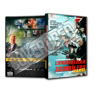 Londralılar Zombilere Karşı - Cockneys vs Zombies 2012  Türkçe Dvd cover Tasarımı